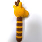 Crocheted Elephant, Giraffe, Puppy Dog or Bee Baby Stick Rattle