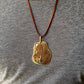 Strength Precious Metal Pendant Necklace