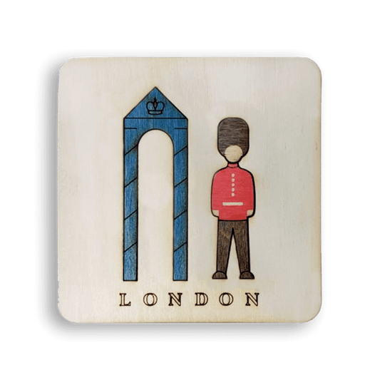 Palace Sentry Guard and Box Coaster