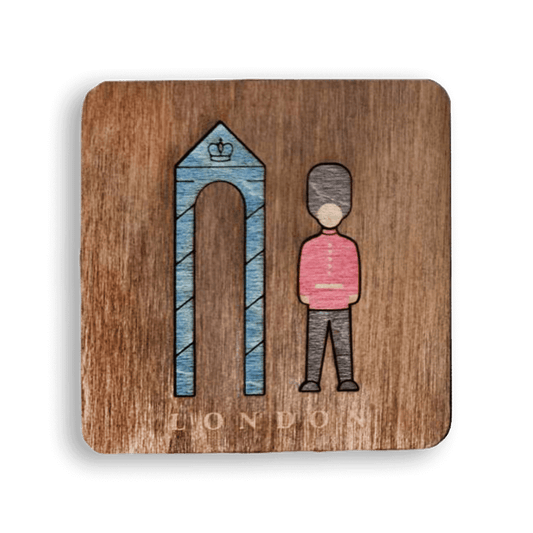 Palace Sentry Guard and Box Coaster